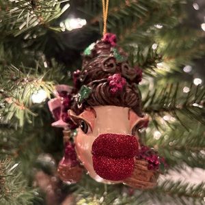 Katherines Collection Kissing Fish ornament